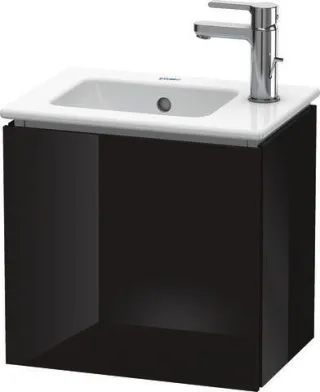 Duravit L-Cube Waschtischunterbau wandhängend Schwarz Hochglanz 420x294x400 mm - LC6272L4040 LC6272L4040