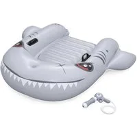 BESTWAY Badespielzeug Bestway 42073 - Kickboard Haialarm mit Wasserpistole - 160 x 115 cm