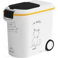 Curver Vorratsdose Futtercontainer Katze Dinner is served