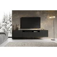 MOEBLO TV-Board VIRENO (TV-Schrank – modern, stehend oder hängend, mit geräumigen Fächern & stilvollen Fronten, 200 cm, verschiedene Farben), (BxHxT): 200 x 53 x 41 cm