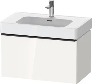 Duravit D-Neo Waschtischunterbau wandhängend Weiß Hochglanz 784x452x440 mm - DE42770BD220000 DE42770BD220000