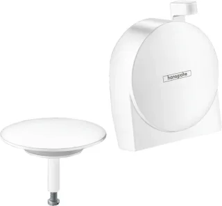 Hansgrohe Ein-, Ab- und Überlaufgarnitur Exafill S Fertigset mattweiss, 58117700 58117700