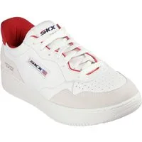 Skechers SPORT COURT 2.0-KONOR Slip-On Sneaker im wertigem Leder-Mix