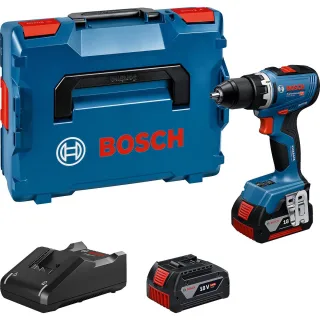 Bosch Akku-Bohrschrauber GSR 18V-65, 2 x Akku GBA 18V 5.0Ah, L-BOXX 136 - 06019N3203