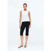 comma Caprihose Hose Capri-Hose im Skinny Fit mit Teilungsnähten