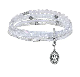 konplott - Armband - Petit Glamour dAfrique weiß