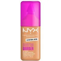 NYX PROFESSIONAL MAKEUP Foundation MAKE 'EM WONDER FOUNDATION, perfekter No-Makeup-Makeup-Look bis zum Full Glam