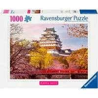 Ravensburger Puzzle Beautiful Castles - Burg Himeji, Japan, 1000 Puzzleteile, Made in Germany