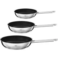 RÖSLE Pfannen-Set ELEGANCE, 3-teilig, Ø 28 cm, Ø 24 cm, Ø 20 cm, Edelstahl, Antihaftbeschichtet, hitzebeständig bis 260 °C