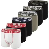 riverso Boxershorts Herren Retroshorts RIVJONNY Unterhosen (Vorteilspack, 6-St) Basic Boxer mit Stretch