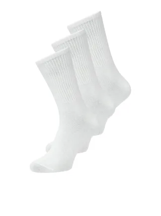 JACK&JONES - JACCHARLES TENNIS SOCK 3 PACK NOOS White - Gr. - ONE SIZE