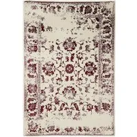 Interiyou Teppich Suzuka, Rechteckig, Höhe: 6 mm, Teppich Kurzflor, Vintage, Orientalisch, Wohn- und Schlafzimmer