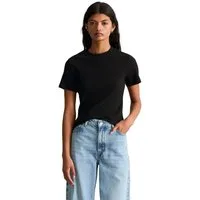 Marc O'Polo DENIM T-Shirt aus elastischem Bio-Baumwolle-Mix