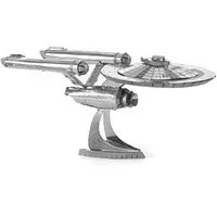 Invento Puzzle Star Trek Metal Earth, Enterprise NCC-1701 - 3D Metall Puzzle, Puzzleteile