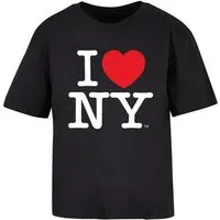 Merchcode T-Shirt Merchcode Ladies I Love NY Tee (1-tlg)