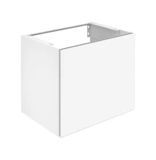 Keuco Waschtischunterschrank X-Line, 1 Frt-Auszug anthrazit/Glas anthrazit, 650x605x490mm, 331521100 33152110000