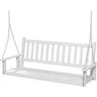 COSTWAY Gartenbank Hängebank Hollywoodschaukel, 2-Sitzer