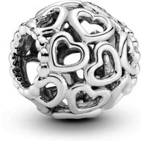 Pandora Kettenanhänger Pandora All Over-Herzen Charm 790964 Anhänger