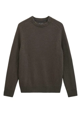 Marc OPolo Casual - Strickpullover Regular Fit braun - Gr. - S
