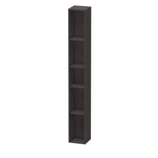 Duravit L-Cube Regalelement Graphit Supermatt 180x180x1400 mm - LC120608080 LC120608080