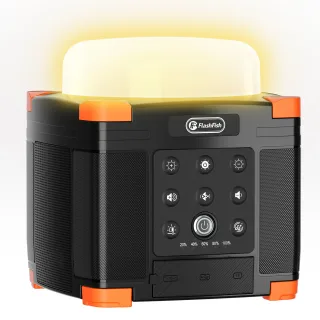 [EU Direct] FlashFish FL9-A Portable Bluetooth Speaker 15600mAh Power Bank 45W PD Fast Charging LED Camping Light WTS Du