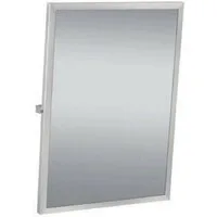 Uzman Wandspiegel Kippspiegel 500 x 700 mm Wandspiegel Bad Baezimmer Edelstahl