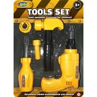 Diakakis Kinder-Werkzeug-Set Luna Kinder Werkzeugset 5-tlg. Handwerk Werkzeug, (Set, 5-tlg)