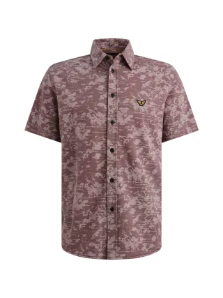 PME Legend - Skynight s/s AOP Desert Flower On Ctn Jersey Pique moonscape - Gr. - M