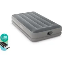 Intex Luftbett Indoor & Outdoor Luftbett Twin Prestige mid-rise 191x99x30 Pumpe 64112
