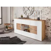 VOGL Möbelfabrik Sideboard, Breite 180 cm mit Hirnholzelement