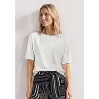 STREET ONE T-Shirt mit U-Boot-Ausschnitt