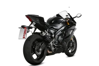 Sportauspuff Storm by MIVV GP Edelstahl BLACK Yamaha YZF 600 R6 Bj. 2017-2020 Typ:RJ27 EURO-4 +ABE