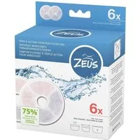 Zeus Trinkbrunnen Triple Action Filter rahmenlos, 6er Pack