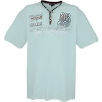Lavecchia T-Shirt Lavecchia Herren T-Shirt LV-608 (Mint, 7XL) Herrenshirt V-Ausschnitt