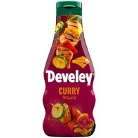 Develey Saucen, Develey Curry Sauce wuerzig fruchtig scharf ideal zum Dippen 250ml
