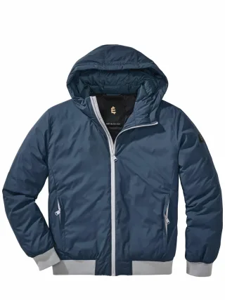Mey & Edlich Herren Kopenhagen-Jacke Blau Obermaterial: 100 % Polyester (recycelt)
