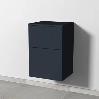 Sanipa 3way Unterschrank mit 2 Auszügen, Marine-Matt, SP1441R SP1441R
