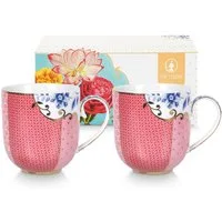 PiP Studio Geschirr Pip Studio 2er Set Tassen klein Royal, Pink