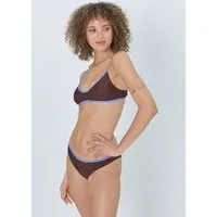 LSCN by LASCANA Bustier-Bikini mit farblich abgesetztem Binding