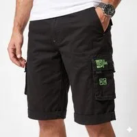Geographical Norway Cargoshorts (1-tlg) Herren kurze Hose aus Baumwolle, Sommer-Bermuda ohne Gürtel