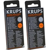 Krups XS300010 Reinigungstabletten (20-St. für EspresseriaAutomatic Kaffeemaschine Espressomaschine)