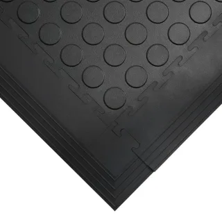 Tough-Lock Vielseitiger Industriebodenbelag | Größe: 0.5 m x 0.5 m x 7 mm