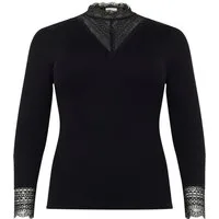 ONLY CARMAKOMA Langarmshirt Tilde (1-tlg) Spitze