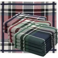 Betz Taschentuch Herren Stoff Taschentücher Set Leo 1 Dessin 02 Größe 40x40 cm, (12-St)