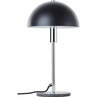 LeGer Home by Lena Gercke Tischleuchte Linnea Pilz Lampe - Travertin Steinfuß, ohne Leuchtmittel, Pilzleuchte, Tischlampe, Höhe 35,5 cm, Naturstein, Pilzlampe