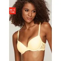 Nuance by Lascana Schalen-BH, BH mit Bügel, mit Spitzenrücken & nahtlosen Schalen als Dessous-Set kombinierbar, sexy Dessous, sexy Unterwäsche