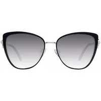 Guess Sonnenbrille Cat Eye Brille Gold Schwarz Mit Soft Tasche Etui