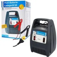Cartrend Batterie-Ladegerät 12V 6A Anzeige Autobatterie-Ladegerät (Auto PKW Batterie-Lader Akku Erhaltungsladefunktion Saison-Fahrzeuge)