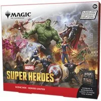 Wizards of the Coast Sammelkarte MTG Marvel Super Heroes: "Heroes United" Scene Box