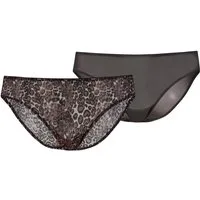 PUMA Slip PUMA WOMEN ANIMAL MESH BRIEFS (2er Pack)